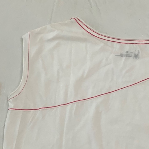 Spyder FAB Spyder Burnout Prt top - White/Pink - Picture 4 of 12